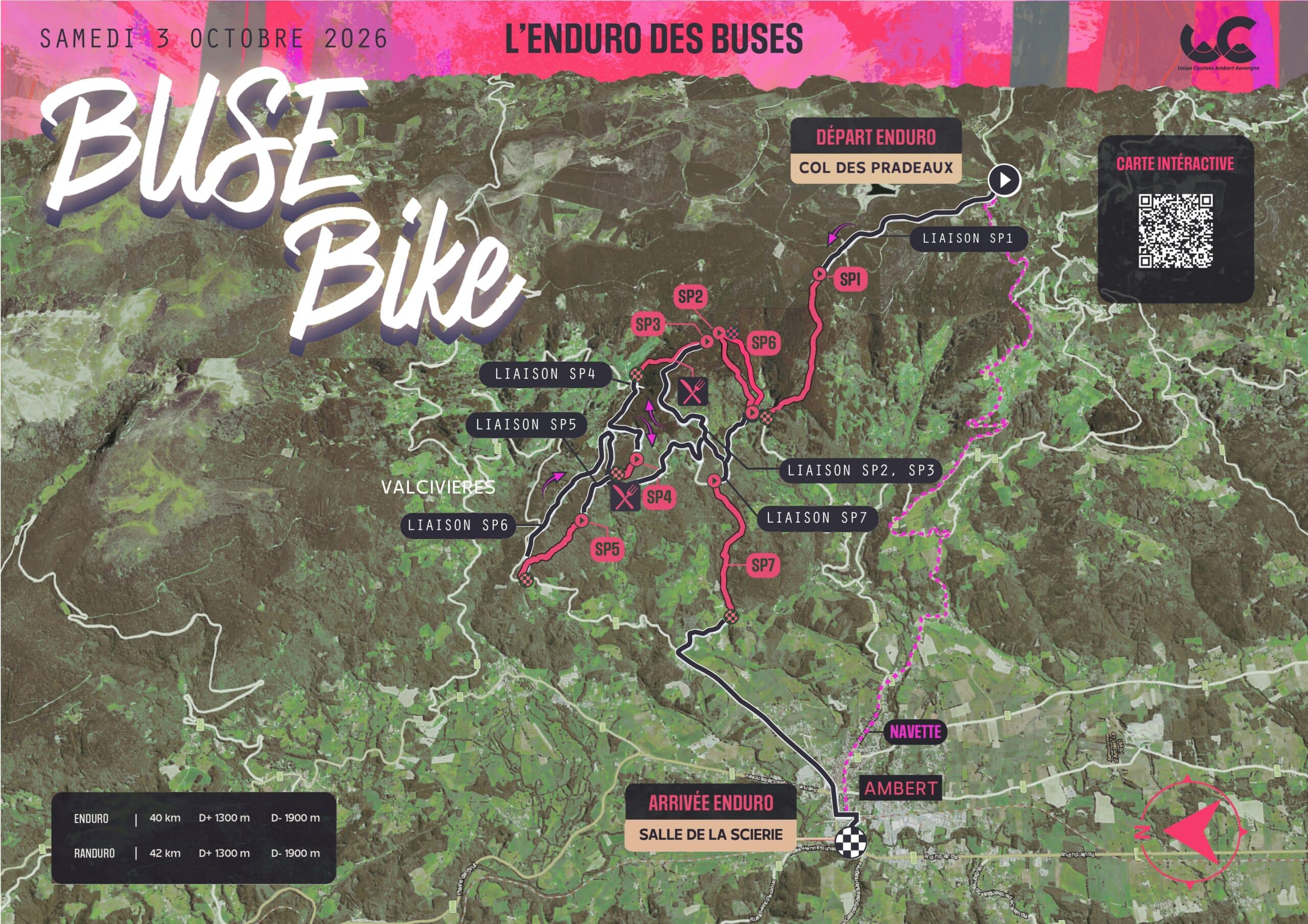 Cartographie BBF - Enduro des buses_page-0001 Carte du parcours - L'Enduro des Buses